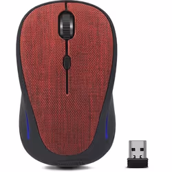 SPEEDLINK CIUS, Ambidextre, RF sans fil, 1600 DPI, Noir, Rouge