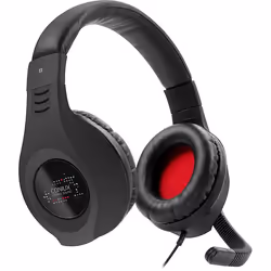 SPEEDLINK SL-4533-BK, Avec fil, Jouer, 220 g, Casque, Noir