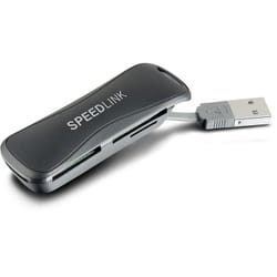 SPEEDLINK SL-150001-BK lecteur de carte mémoire USB 2.0 Noir