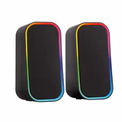 SPEEDLINK TOKEN RGB Noir Avec fil &sans fil 6 W