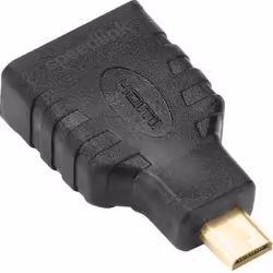 SPEEDLINK SL-170007-BK changeur de genre de câble Micro-HDMI HDMI Noir