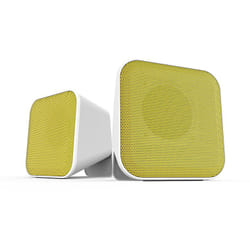 SPEEDLINK SNAPPY haut-parleur Blanc, Jaune Avec fil 6 W