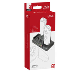 SPEEDLINK SL-330004-BK chargeur d'appareils mobiles Manettes de jeu Noir USB Intérieure