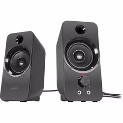 SPEEDLINK DAROC, 2.0 canaux, Avec fil, 6 W, 150 - 20000 Hz, 4 Ohm, Noir