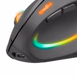 SPEEDLINK SL-630026-BK souris Jouer Droitier RF sans fil Optique 3200 DPI