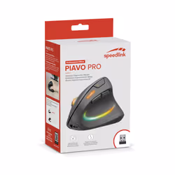 SPEEDLINK SL-630026-BK souris Jouer Droitier RF sans fil Optique 3200 DPI - Vue supplémentaire 8