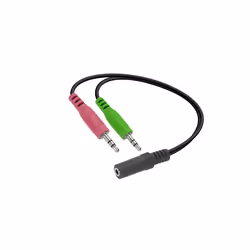 SPEEDLINK SL-170305-BK câble audio 2 x 3.5mm 3,5mm Noir