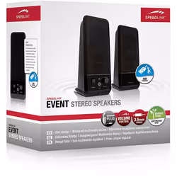 SPEEDLINK EVENT haut-parleur Noir Avec fil 5 W - Vue supplémentaire 4
