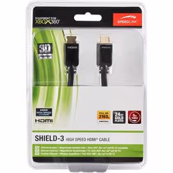 SPEEDLINK 5m, HDMI/HDMI, M/M câble HDMI HDMI Type A (Standard) Noir