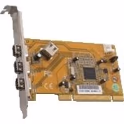 Dawicontrol DC-1394 PCI FireWire Controller, PCI, Texas Instruments 43AB23, Avec fil, Windows 2003/Vista/2000/XP