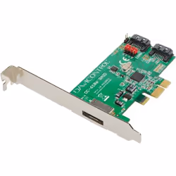 Dawicontrol DC-610e, SATA, Série ATA II, Série ATA III, PCI Express, 0, 1, JBOD, 0,6 Gbit/s