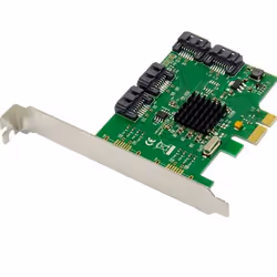 Dawicontrol DC-614E RAID BLISTER, SATA, Série ATA II, Série ATA III, PCI Express, 6 Gbit/s