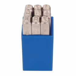 Qualité extra lourde 9 pcs. · Pour marquer des pièces à usiner avec une solidité jusqu’à 1 300 N/mm² (42 HRC) · Dureté dans l ...