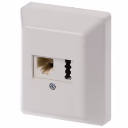 ZE Kommunikationstechnik 133 111 01, TAE, Blanc, -40 - 70 °C, 65 mm, 80 mm, 27 mm