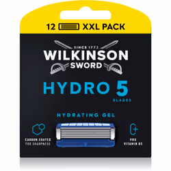 Assurez-vous un rasage parfait indéfiniment ! Les lames de recharge Wilkinson Sword Hydro5 vous équipent d'une réserve et off ...