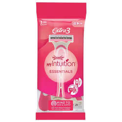 Wilkinson MyIntuition Extra 3 Essentials 4 Rasoirs Jetables