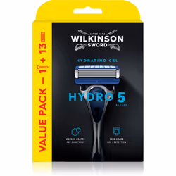 Vous souhaitez obtenir un visage rasé de près ou tailler certaines zones ? Le rasoir électrique Wilkinson Sword Hydro5 Skin P ...