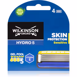 Rasez-vous en toute sécurité. Les lames de rasoir Wilkinson Sword Hydro 5 Skin Protection Sensitive Razor Blades sont conçues ...