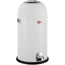 WESCO Poubelle Kickmaster blanc mat 33L