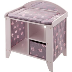 howa Table à langer pour poupées Rainbow en bois 27402