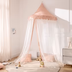 howa Ciel de lit baldaquin pour bébés en enfant décoration accessoires chambre denfant «Flowers» 85062