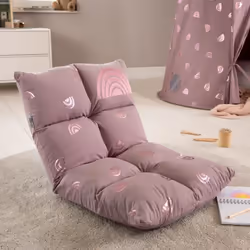howa 2 en 1 Fauteuil pour enfant + Canapé pour enfant – Dossier réglable à 6 Positions rainbow 86011
