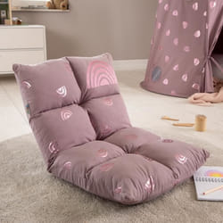 howa 2 en 1 Fauteuil pour enfant + Canapé pour enfant – Dossier réglable à 6 Positions rainbow 86011