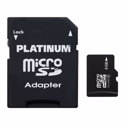 Bestmedia MicroSDHC 8GB Cl.10, 8 Go, MicroSDHC, Classe 10, 20 Mo/s, 10 Mo/s, Noir