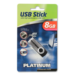 Bestmedia HighSpeed USB Stick Twister 8 GB lecteur USB flash 8 Go USB Type-A 2.0 Argent