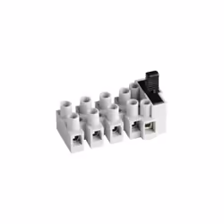 Bornier domino Adels-Contact 17 03 05 V9 Nombre de pôles: 5 naturel 1 pc(s) Bornier domino Adels-Contact 503 SI/5 DS 19964 fl ...