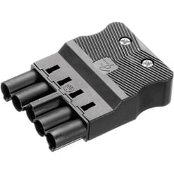 Adels Contact - Connecteur d'alimentation série (connecteur réseau) ac Adels-Contact ac 166 gstf/ 525 18004 mâle, droit Nombre total de