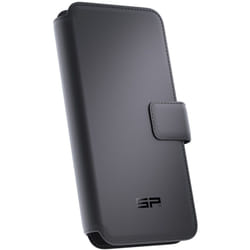 SP Connect magnetic Mobile Phone Case Couvercle rabattable SPC+, noir, taille M