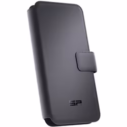 SP Connect magnetic Mobile Phone Case Couvercle rabattable SPC+, noir, taille M