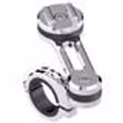 Support smartphone - SP Connect - Moto Mount Pro - Aluminium - Noir/argenté - Amortissement des vibrations