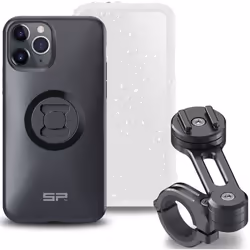 SP Connect Moto Bundle iPhone 11 Pro/XS/X Support de smartphone, noir pour Hommes