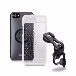 SP Connect Bike Bundle II, Adaptateur de montage de guidon, Résiste aux intempéries, Imperméable, Noir, Transparent