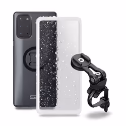 SP Connect Bike Bundle II, Adaptateur de montage de guidon, Résiste aux intempéries, Imperméable, Noir, Transparent