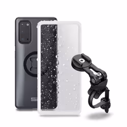 SP Connect Bike Bundle II, Adaptateur de montage de guidon, Résiste aux intempéries, Imperméable, Noir, Transparent