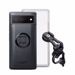 SP Connect Pack complet SP-CONNECT Bike Bundle II fixé sur guidon et potence - Google Pixel 6