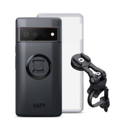 SP Connect Pack complet SP-CONNECT Bike Bundle II fixé sur guidon et potence - Google Pixel 6 Pro