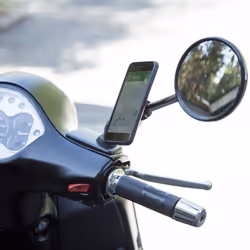 SP Connect Pack Complet Moto Bundle fixé sur rétroviseur - Samsung S20+
