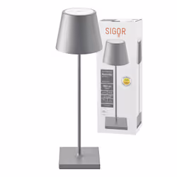 SIGOR 4501301 lampe de table 2,2 W LED Gris