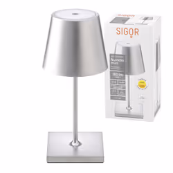 SIGOR Nuindie mini lampe de table 2,2 W LED Argent