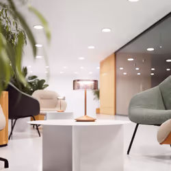 SIGOR Numotion lampe de table 2,2 W LED Gris