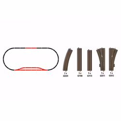 Trix 62902 pièce pour modèle à l'échelle et accessoires Kit d’extension