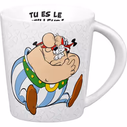 Könitz Porzellan Tu es le meilleur!, Unique, 0,38 L, Multicolore, Porcelaine, Universel, 1 personne(s)