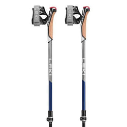 Bâtons de Marche Nordique - Leki - Traveller Carbon - Télescopiques - Nordic Shark - 90-130 cm