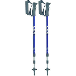 Bâton de Randonnée - LEKI - Eagle - Bleu - 110-145 cm - Poignée PAS Hard