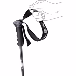 LEKI Neolite AIRFOIL baton 135 cm Anthracite Aluminium - Vue supplémentaire 4