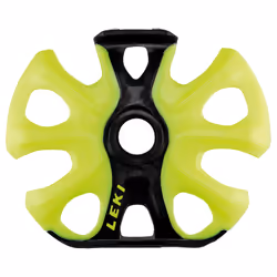 LEKI Big Mountain, Bâton de ski, Panier, Noir, Jaune, Leki, 9,5 cm, 2 pièce(s)